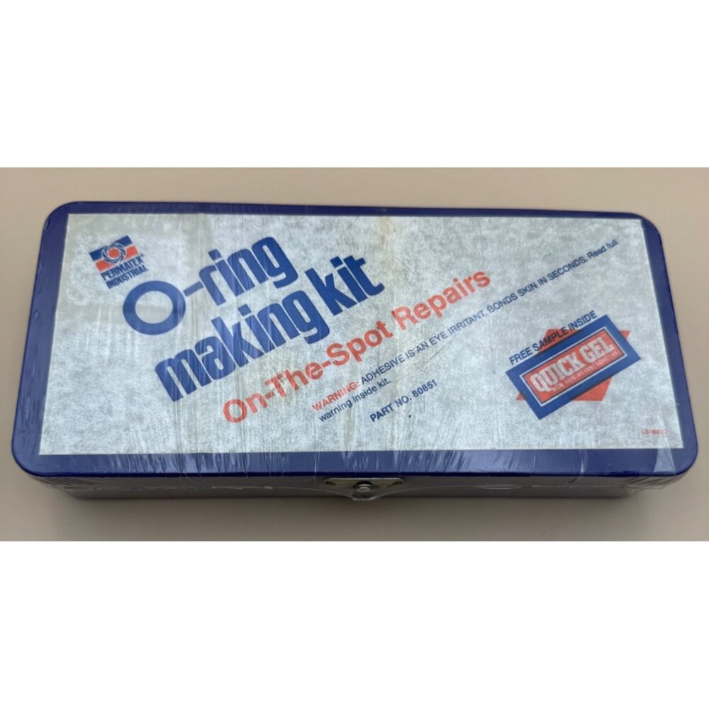 Permatex Industrial O-Ring Making Kit 80851 On-the-Spot Repairs NEW Sealed